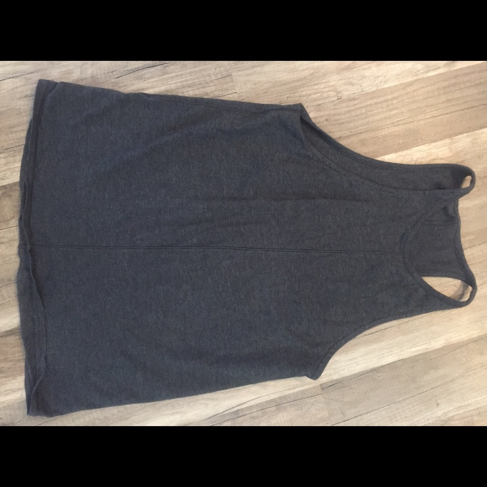 Gray lululemon tank